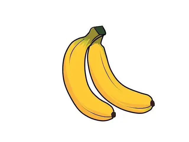 香蕉简笔画