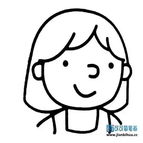 妈妈的笑脸简笔画简单