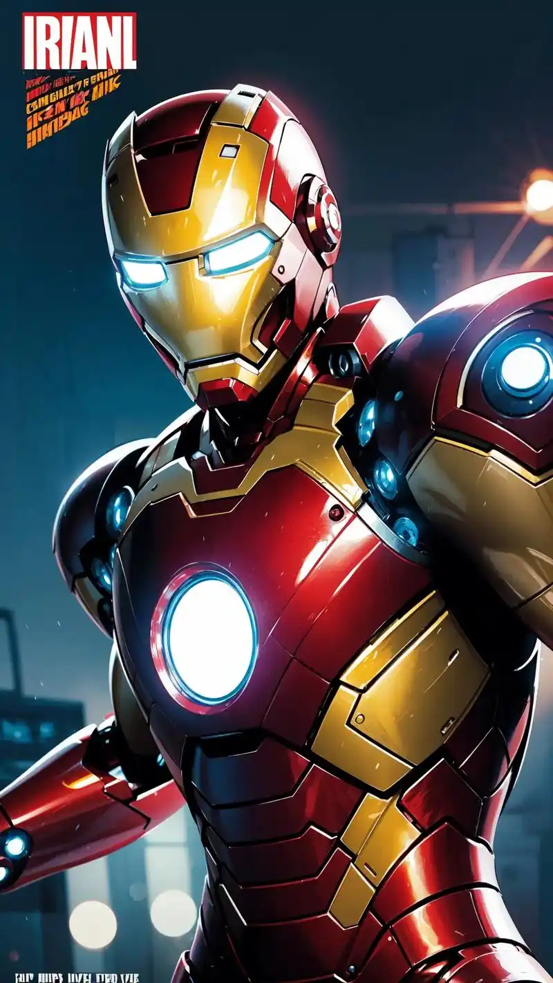 钢铁侠.#机甲风 #漫威 #高清图片 #科幻 #美图分享 - 抖音