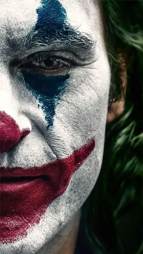 《蝙蝠侠:黑暗骑士》之小丑,高清图片,手机壁纸