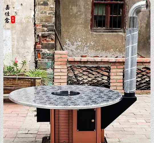 冬季农村烤火炉家用室内炉灶取暖炉柴煤两用烧炭烧柴火炉子回风炉16米