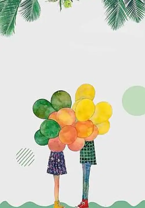 创意手绘广告背景