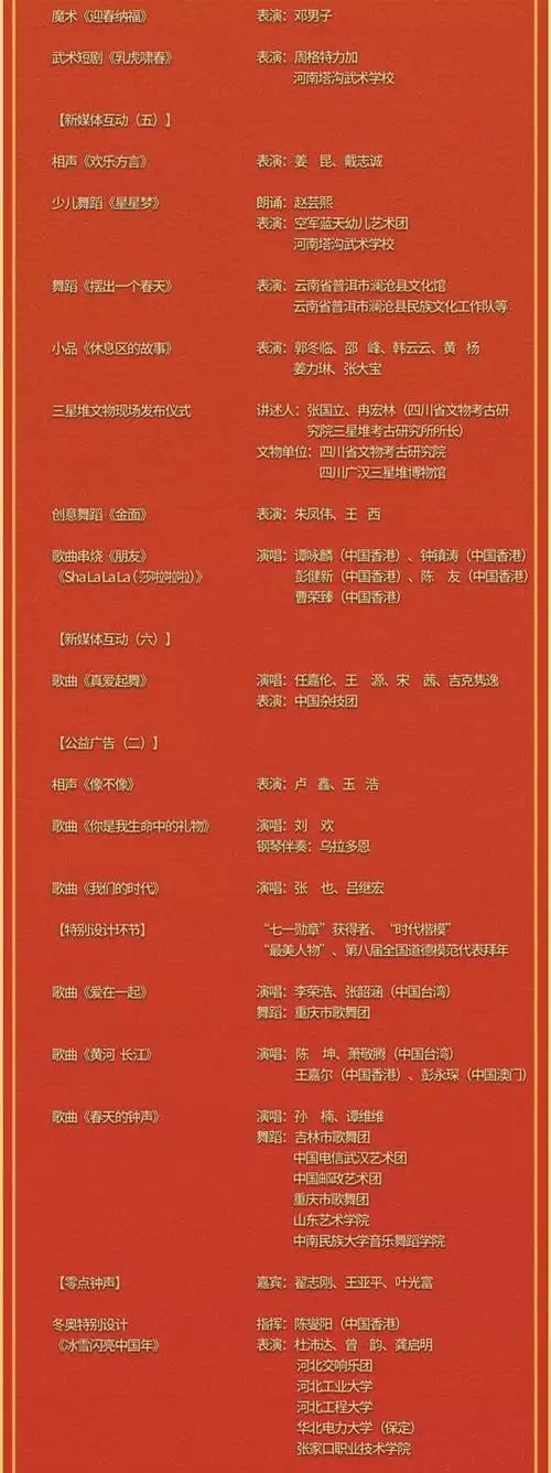 2022虎年央视春晚直播在哪看-2022年央视春节晚会节目表 - 非凡软件站