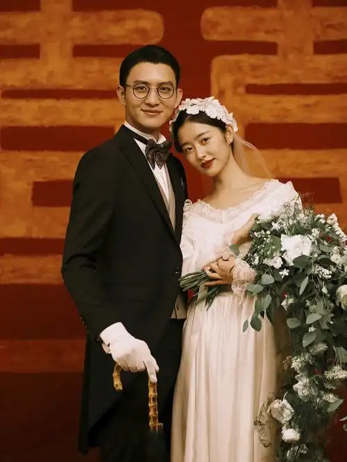 复古婚纱照