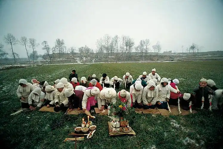 陕北关中葬礼图片_陕北关中葬礼高清图片_全景视觉