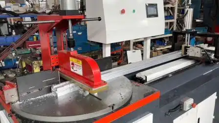 全自动切铝机,自动送料铝切机,铝型材切割机