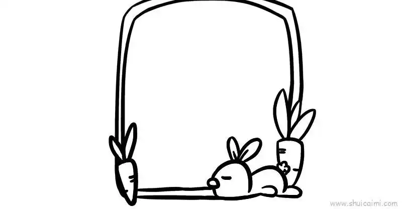 花边边框儿童画怎么画 花边边框简笔画图片大全