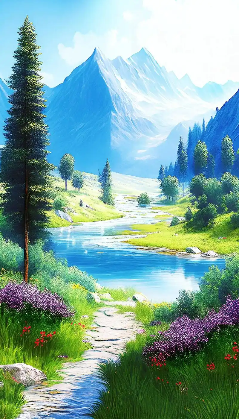 风景如画,大自然的美.春季的大自然是如此美丽,万物在这个季节 - 抖音