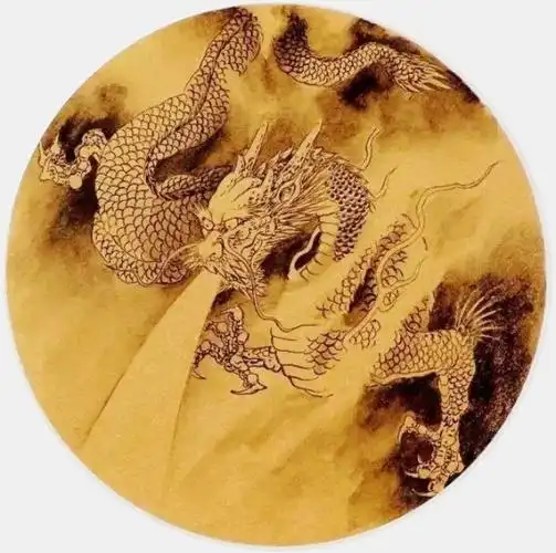 图文教程——《龙施雨沛》工笔画法