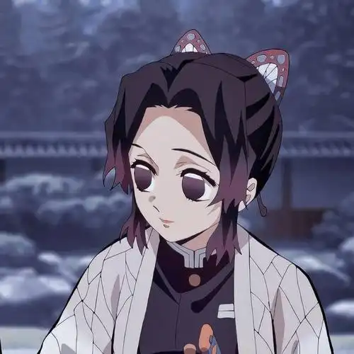 「第115期」动漫女头:鬼灭之刃 虫柱蝴蝶忍无水印女生头像