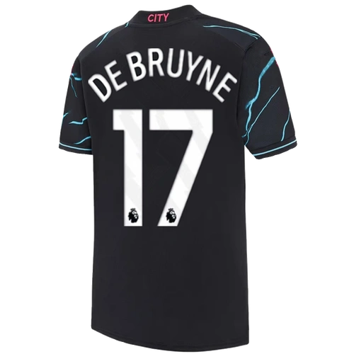 正品2324曼城第二客场9号哈兰德球衣17号德布劳内格拉利什足球服