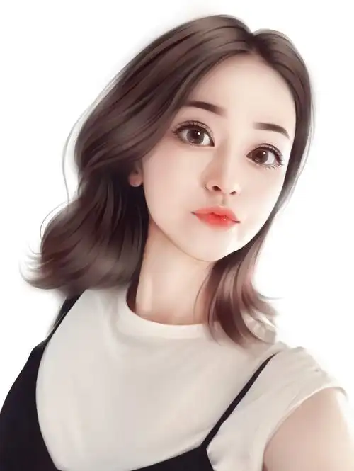 手绘头像精致唯美风