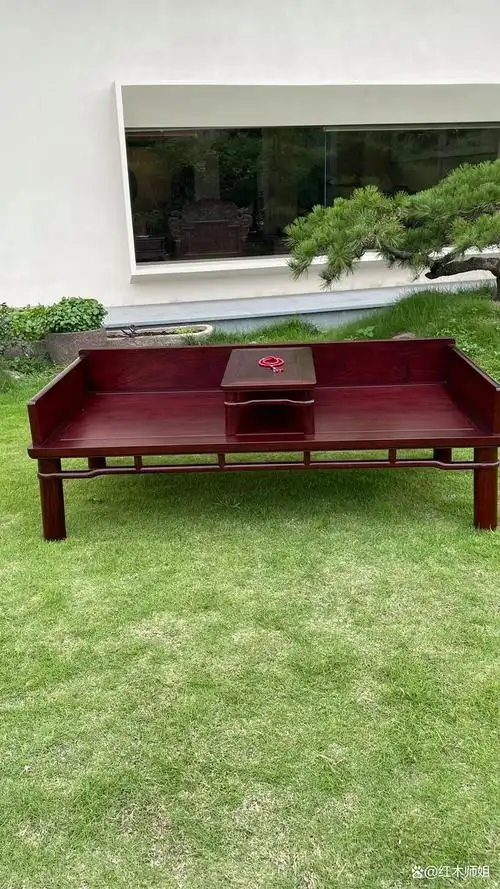 血檀明式罗汉床,简练大方,你喜欢吗