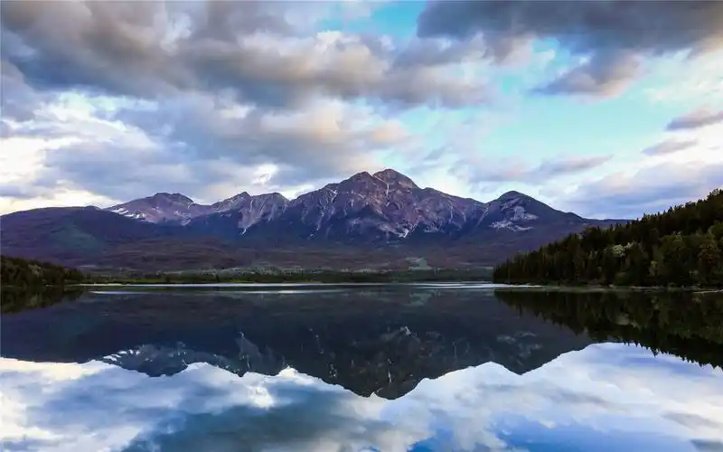 班夫国家公园美景高清桌面壁纸高清大图预览1920x1080_风景壁纸下载