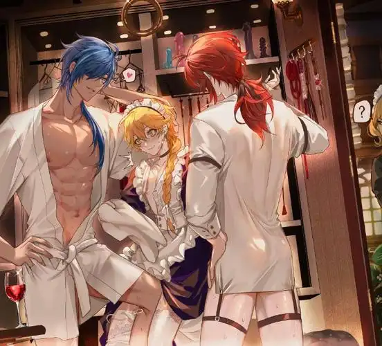 原神超话#原神3.7版本#【all空】糟糕,被发现了作者:pnk_crow(已授权)