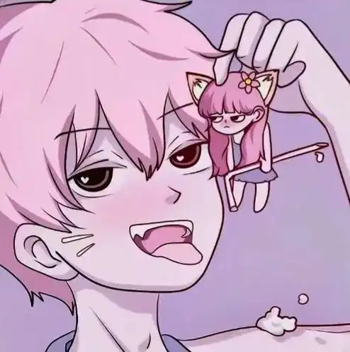 情侣头像一男一女分开图片 #情头分享  - 抖音