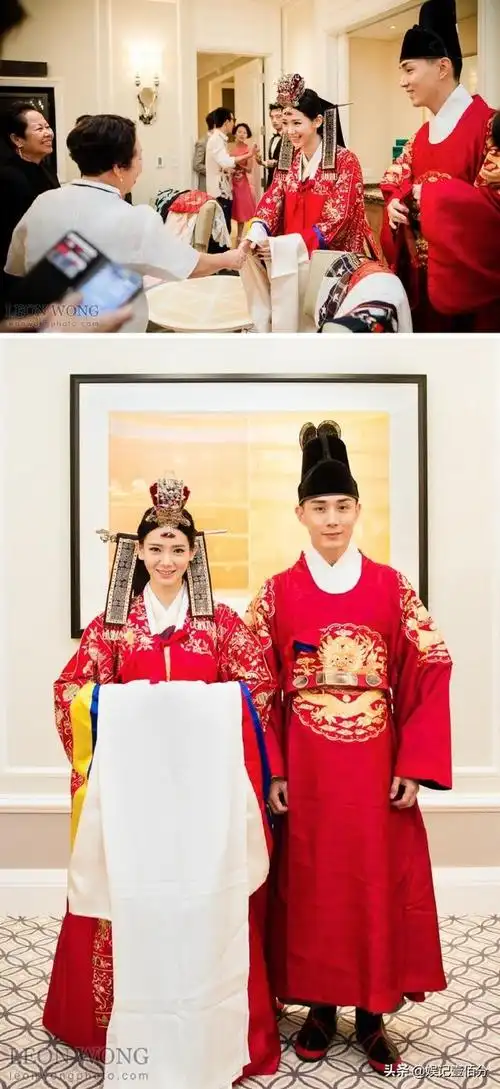 戚薇结婚照(林佳树婚纱照片)-帝国百科