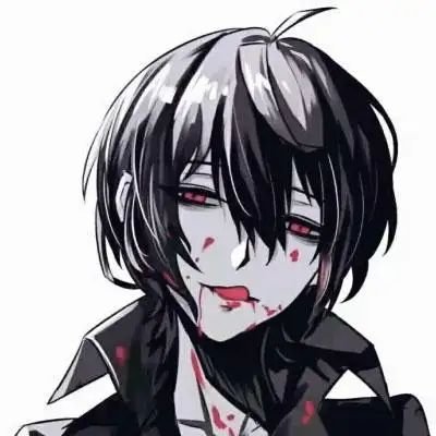 动漫黑暗系恐怖头像