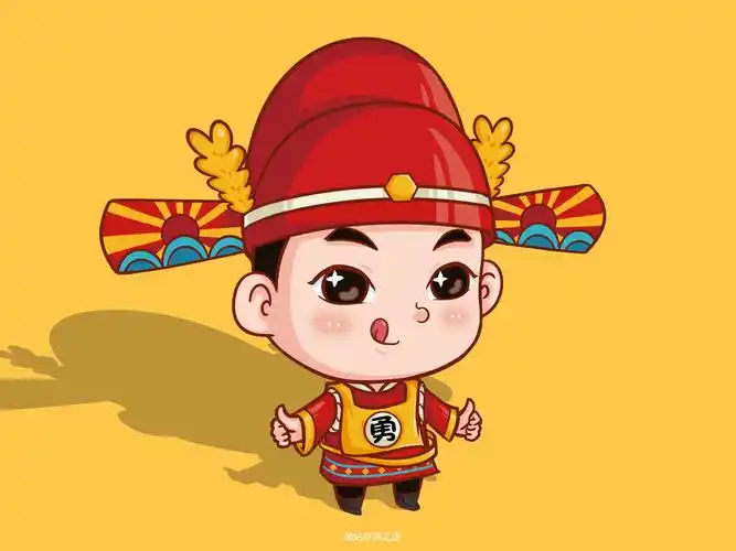 阿勇状元郎-状元卡通原创作品-触站