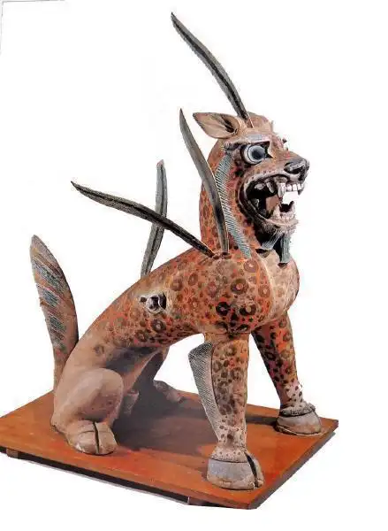 千年护墓之神镇墓神兽竟是人面