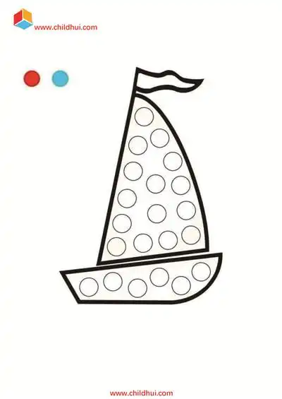 幼儿手指填色画图集