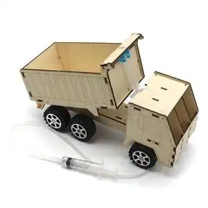 手工制作翻斗车