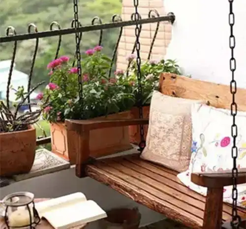 休闲阳台装修效果图2平方阳台怎样装修好看