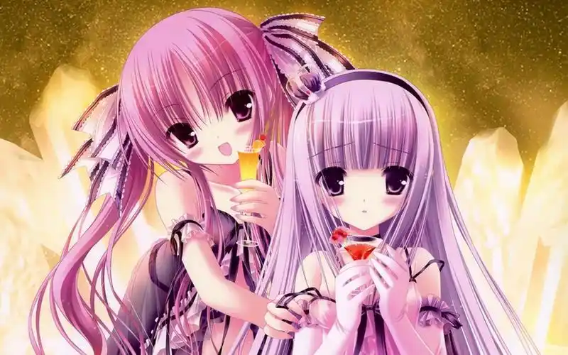 可爱软萌动漫美少女图片桌面壁纸