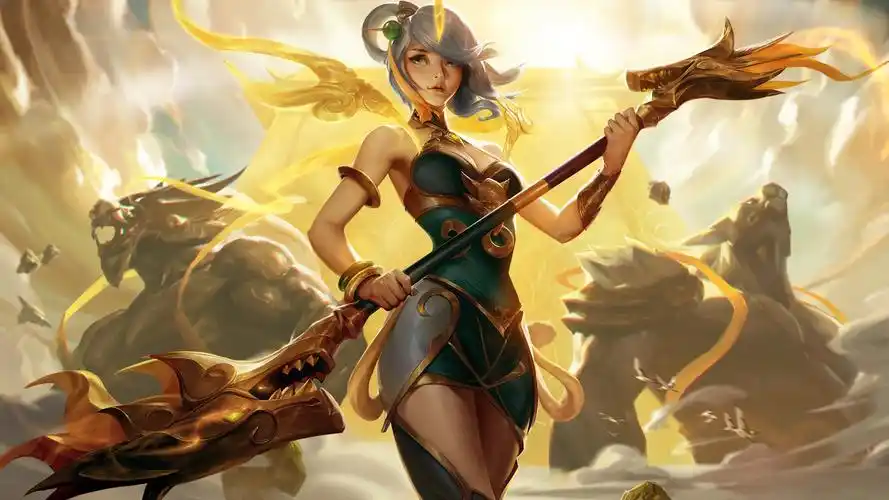 英雄联盟拉克丝精美插画桌面壁纸