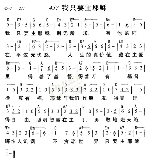 南窗听雨(编辑)查看更多>>(457我只要主耶稣) / 南窗听雨编辑相关歌谱