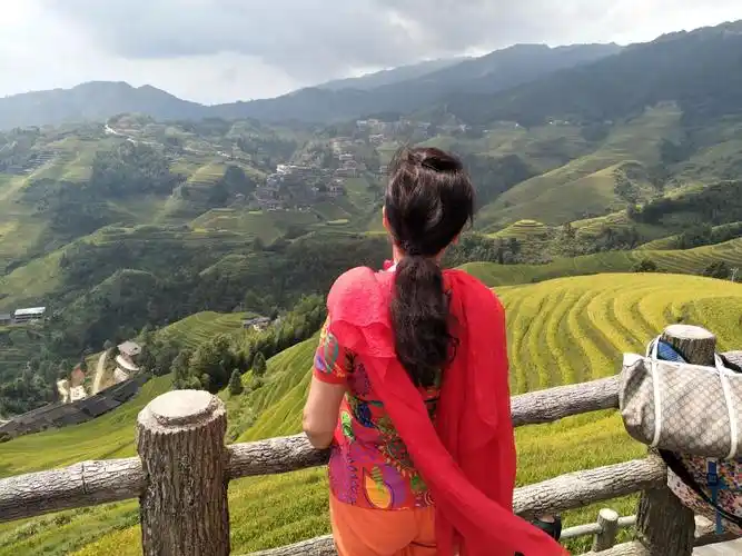 2018~09~23舞之恋游览《世界一绝2 龙脊梯田》最美背影美照集锦