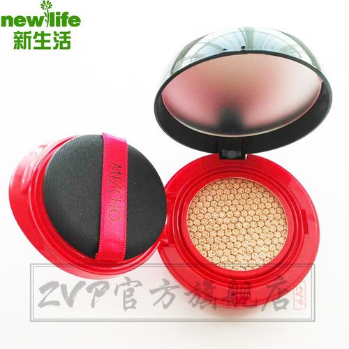 hanmj 新生活化妆品美之娇晶致滢透气垫粉底霜13g*2带替换装自然色