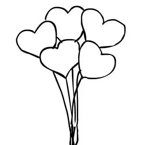 爱心图片简笔画 简单的爱心图片