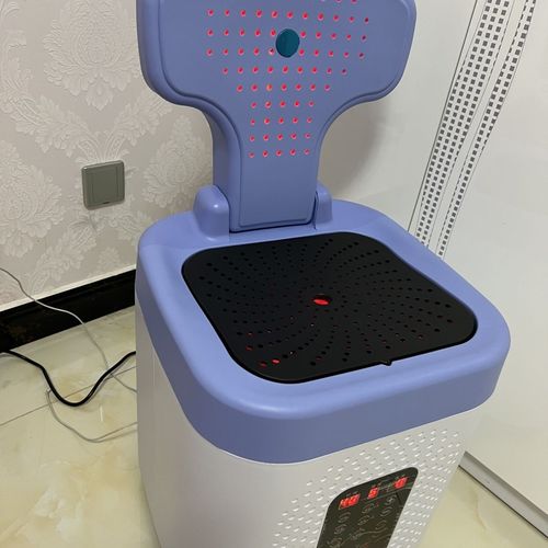 中艾国灸仪蓝精灵艾灸仪器家用理疗纳米多功能椅子蕲艾灸熏蒸仪器【15