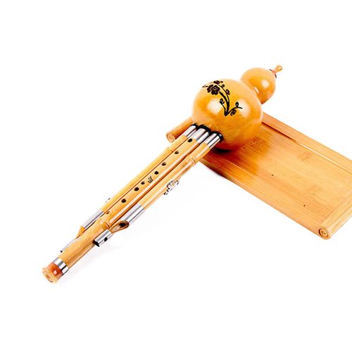 白龙吟九孔葫芦丝 儿童成人初学演奏型楠竹9孔民族乐器 楠竹九孔c调