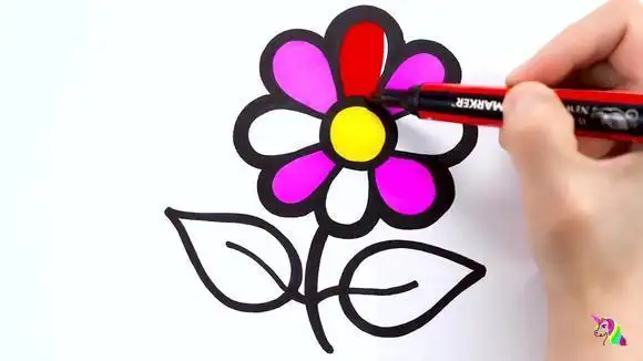 用颜料画出的画简单简笔画 简笔画图片大全-普车都