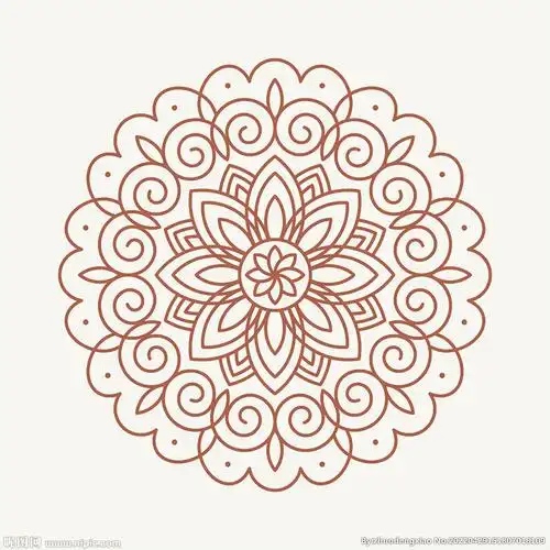 圆形图案设计图__广告设计_广告设计_设计图库_昵图网nipic.com