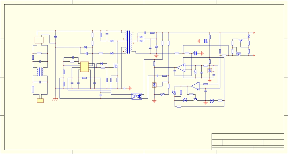 开关电源电路图