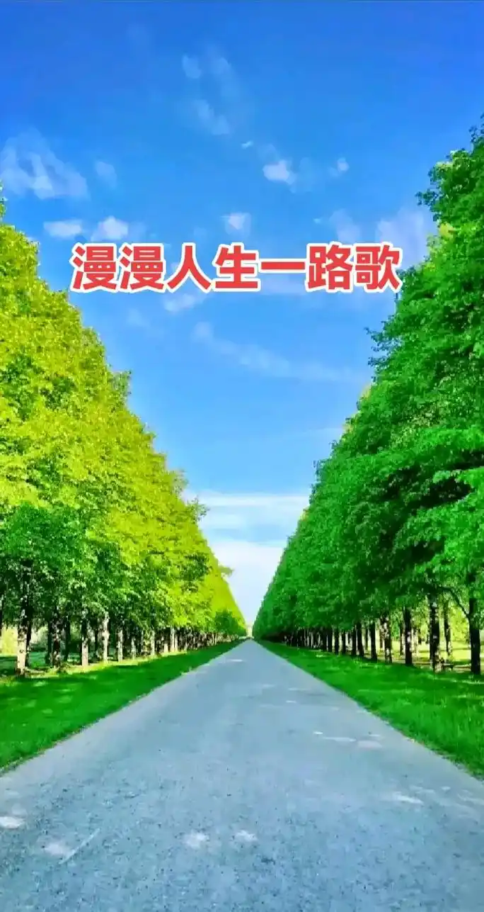漫漫人生一路歌
