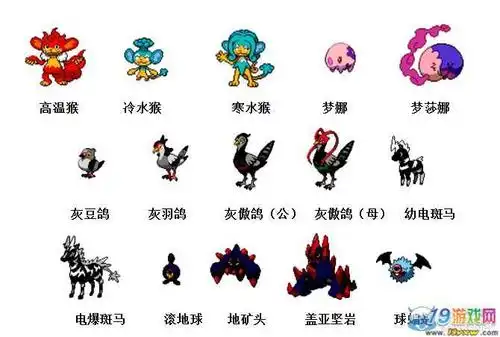 神奇宝贝妖怪图鉴大全