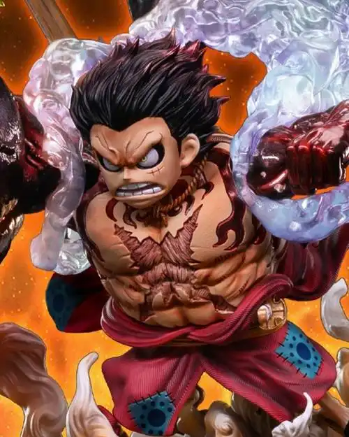 海贼王gk设计g5成长路飞六周年纪念雕像