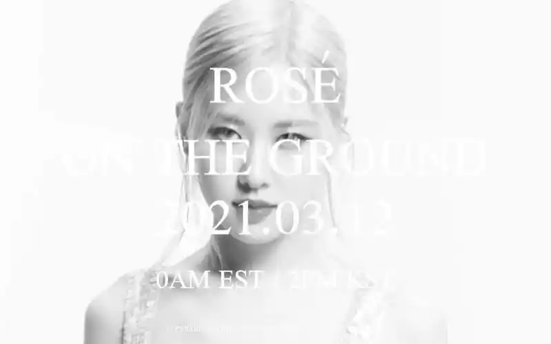 rosé朴彩英solo主打曲mv最新预告