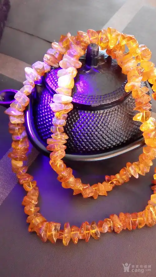 天然波罗的海随型老琥珀项链43克