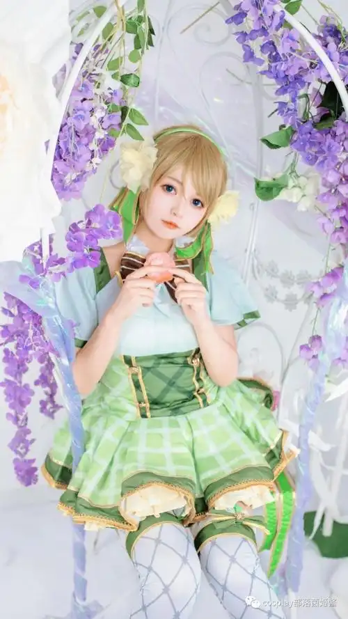 cos:群星闪耀梦想应援小泉花阳cos正片@黑猫猫