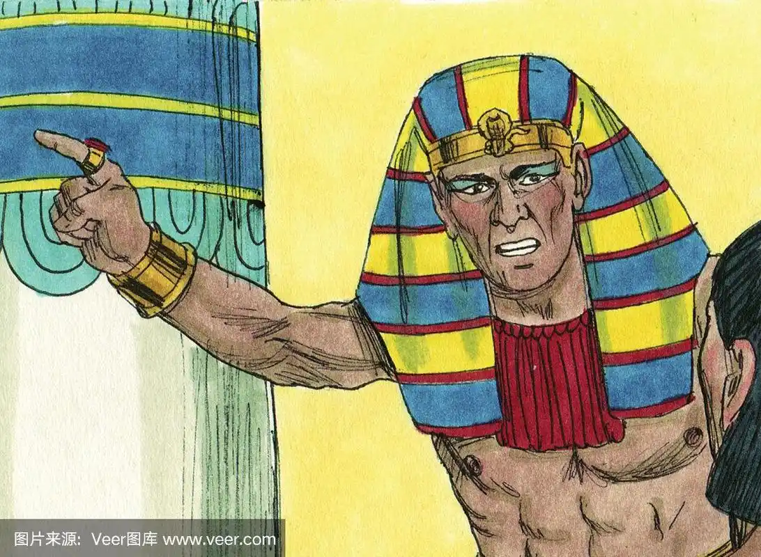 摩西,法老说让他们去吧