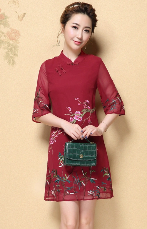 结婚父母穿的衣服图片