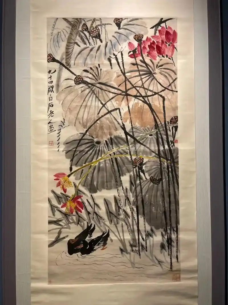 北京古玩城 #拍卖师 齐白石 字画 作品   收购 - 抖音