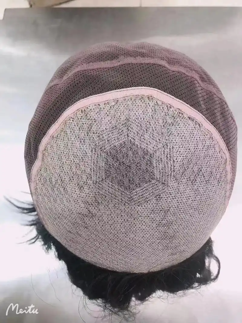 全真发手工钩织 #手工制作假发头套 # - 抖音