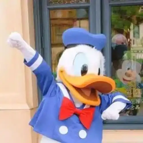 冲鸭拯救世界可爱唐老鸭头像图片