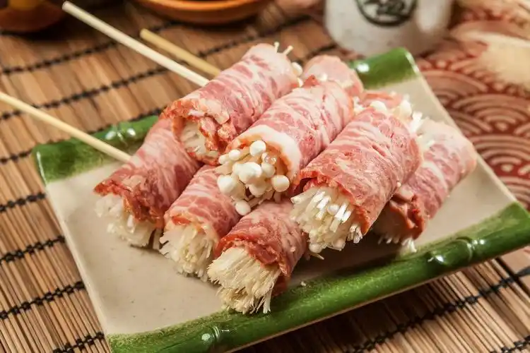 培根金针菇卷/12卷